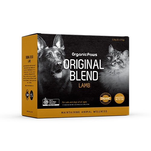 Organic Paws FROZEN Original Blend - Lamb 2.2kg BROWN (6)