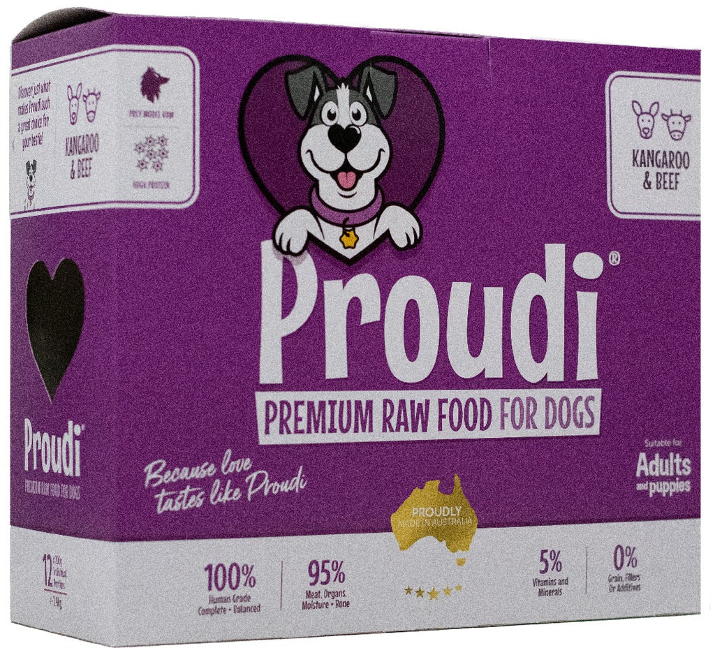 PROUDI DOG Kangaroo & Beef 2.4kg (6)