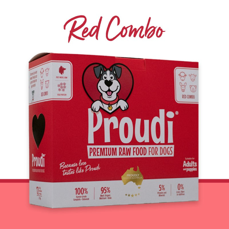PROUDI DOG Red Combo 2.4kg (6)