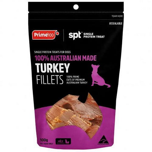 Prime 100 Treat Turkey Fillet 100g