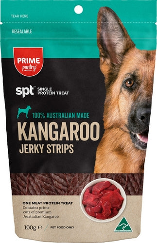 Prime 100 Pantry Jerky Treats - Kangaroo 100g