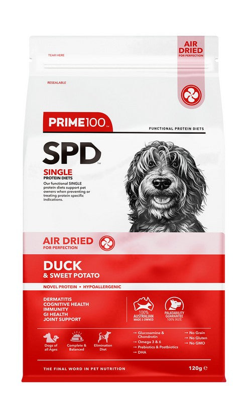 PRIME 100 SPD Air Dried - Duck & Sweet Potato 120g
