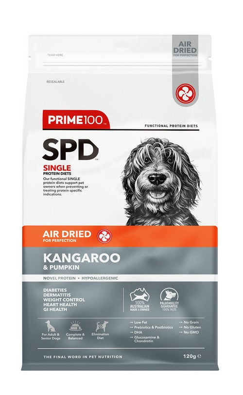 PRIME 100 SPD Air Dried - Kangaroo & Pumpkin 120g