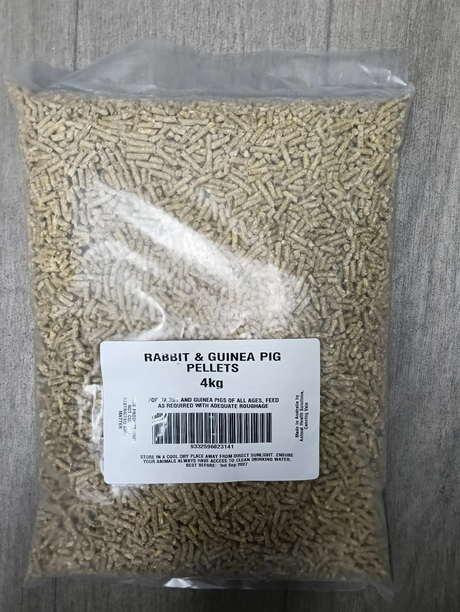 Triangle Rabbit & Guinea Pig Pellets 4kg