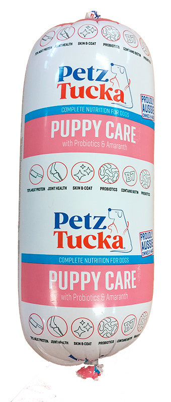 PetzTucka Roll Chilled Cooked Puppy Care 1.5kg (8/ctn)