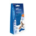 Petway Pet + Me Brush Blue Soft Silicone (Cats Rabbits & Small Animals)