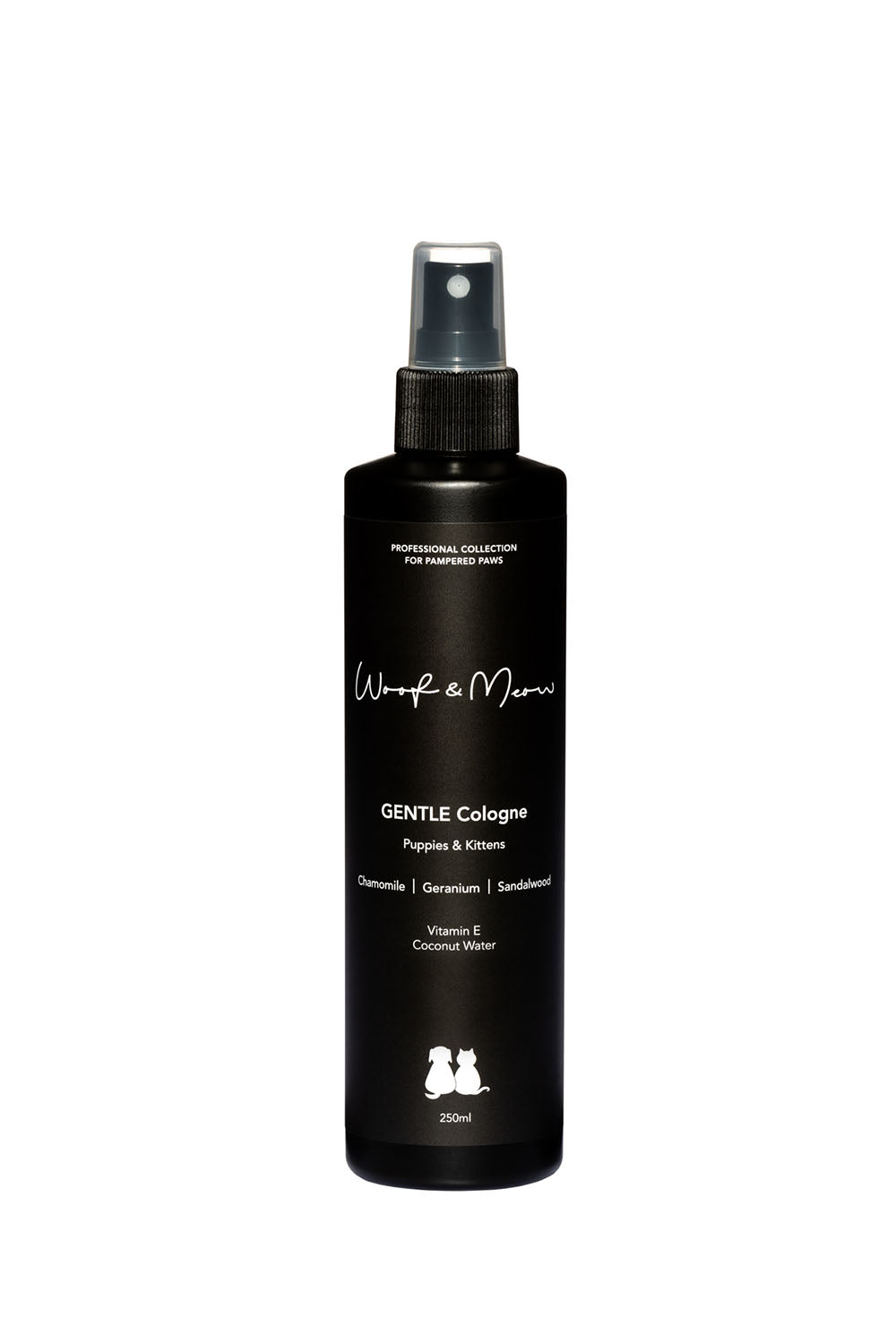 Woof Meow Gentle Cologne Chamomile Geranium Sandalwood 250ml