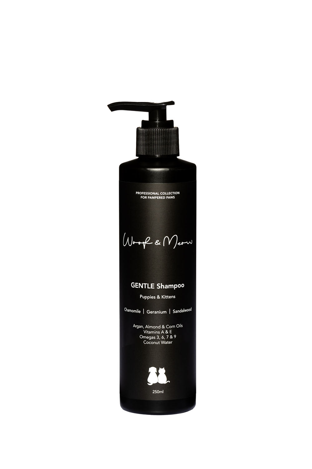 Woof Meow Gentle Shampoo Chamomile Geranium Sandalwood 250ml