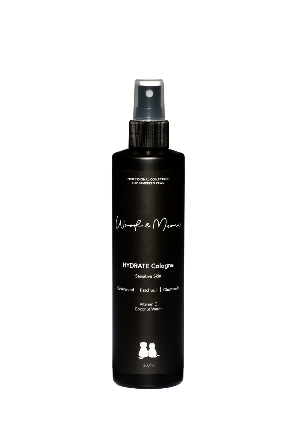 Woof Meow Hydrate Cologne Cedarwood Patchouli Chamomile 250ml