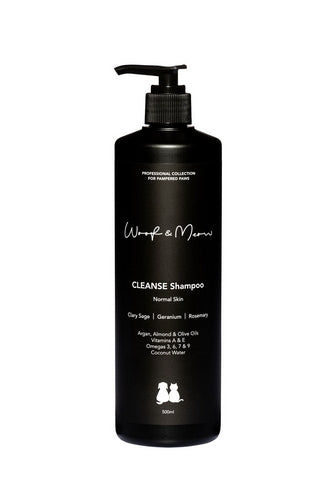 Woof Meow Cleanse Shampoo Clary Sage Geranium Rosemary 500ml