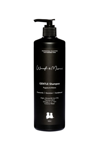 Woof Meow Gentle Shampoo Chamomile Geranium Sandalwood 500ml