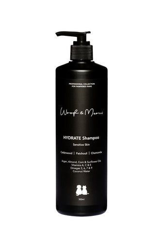 Woof Meow Hydrate Shampoo Cedarwood Patchouli Chamomile 500ml