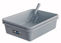 Catmate Litter Tray 3 Piece Charcoal**