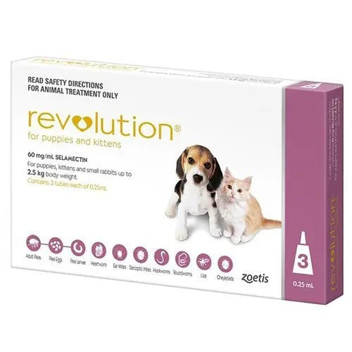 Revolution Puppy/Kitten Pink 3pk
