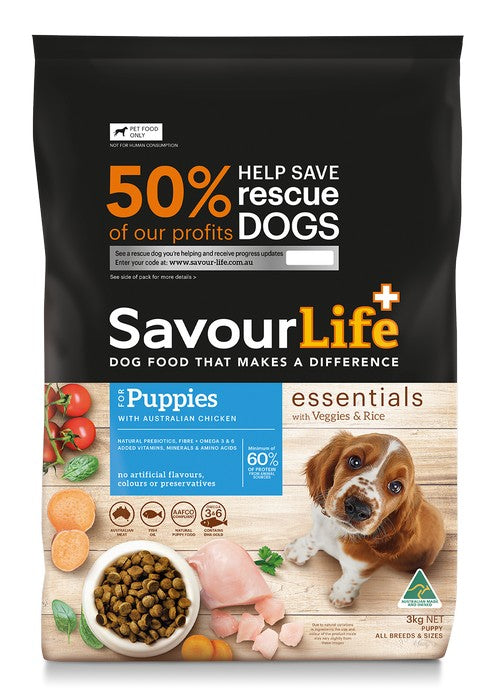 SavourLife ESSENTIALS Puppy Chicken 3kg