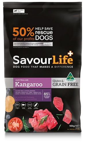 SavourLife Grain Free ADULT Kangaroo & Chicken 10kg