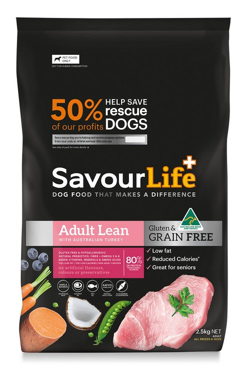 SavourLife Grain Free ADULT Turkey Lean 2.5kg