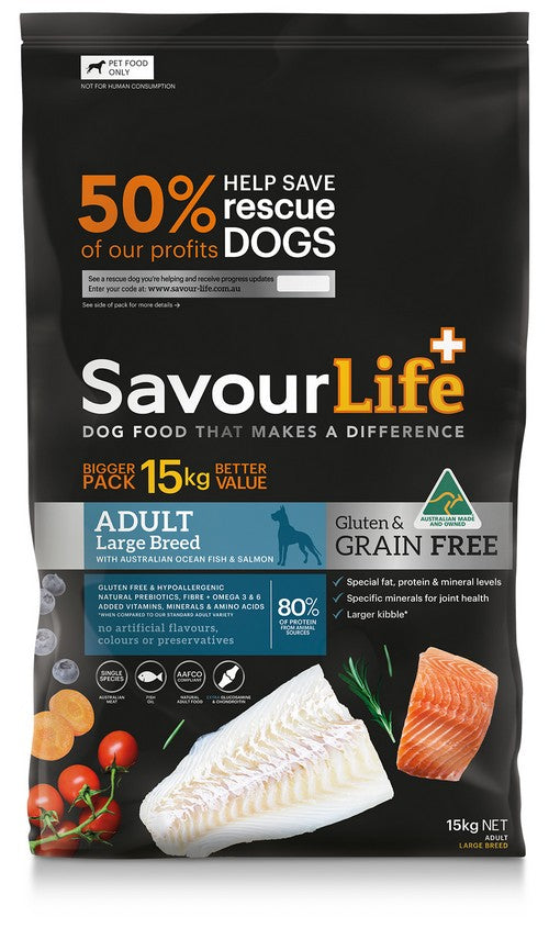 SavourLife Grain Free ADULT Large Breed 15kg