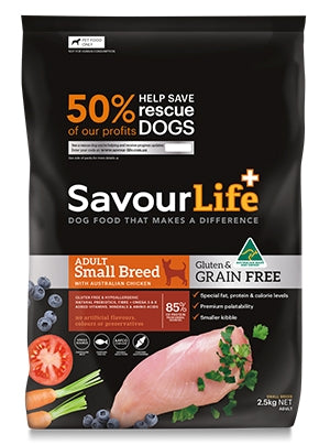 SavourLife Grain Free ADULT Small Breed 2.5kg