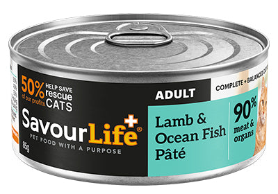 SavourLife CAT Wet Lamb & Ocean Fish 85g (12)