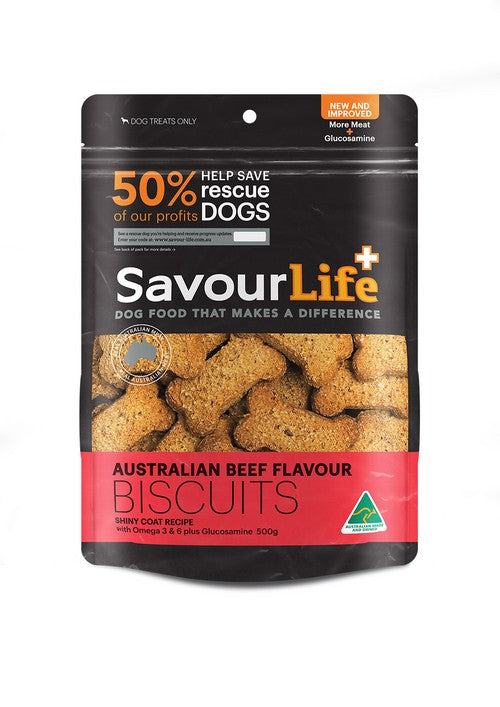 Savourlife Australian Beef Biscuits 500g