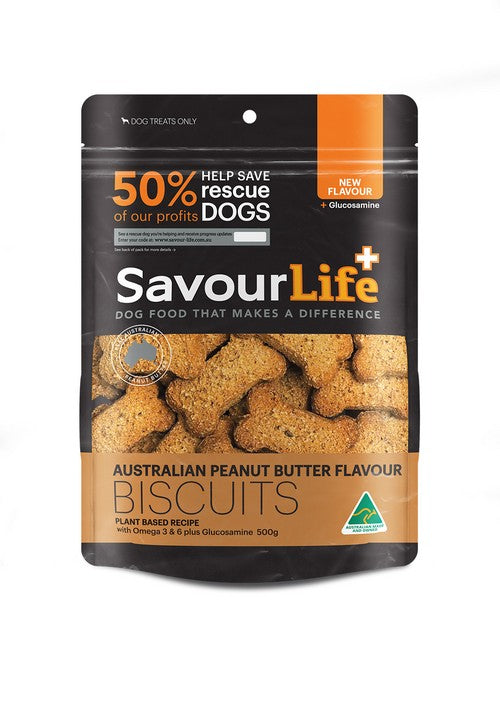 Savourlife Australian Peanut Butter Biscuits 500g