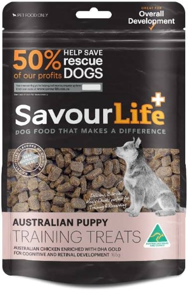 Savourlife Australian Puppy Chicken Training Treats 165g