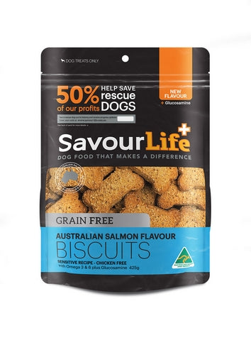 Savourlife Australian Salmon Biscuits 425g
