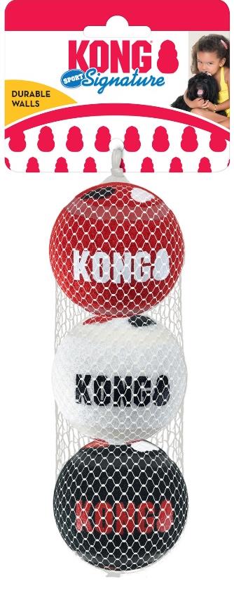 KONG Signature Sports Balls Medium 3 pack