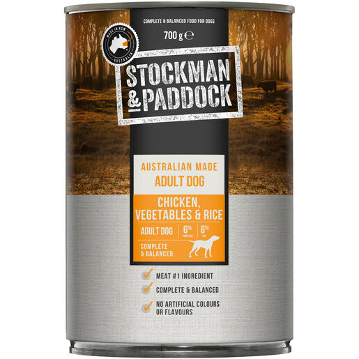 Stockman & Paddock Chicken with Vegetables & Rice 12 x 700g