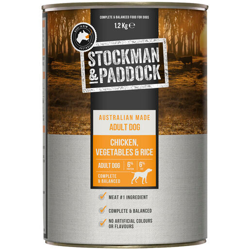 Stockman & Paddock Chicken with Vegetables & Rice 6 x 1.2kg