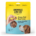ANIMALS LIKE US Dog Beef Liver Freeze Dried Raw Treats 85g