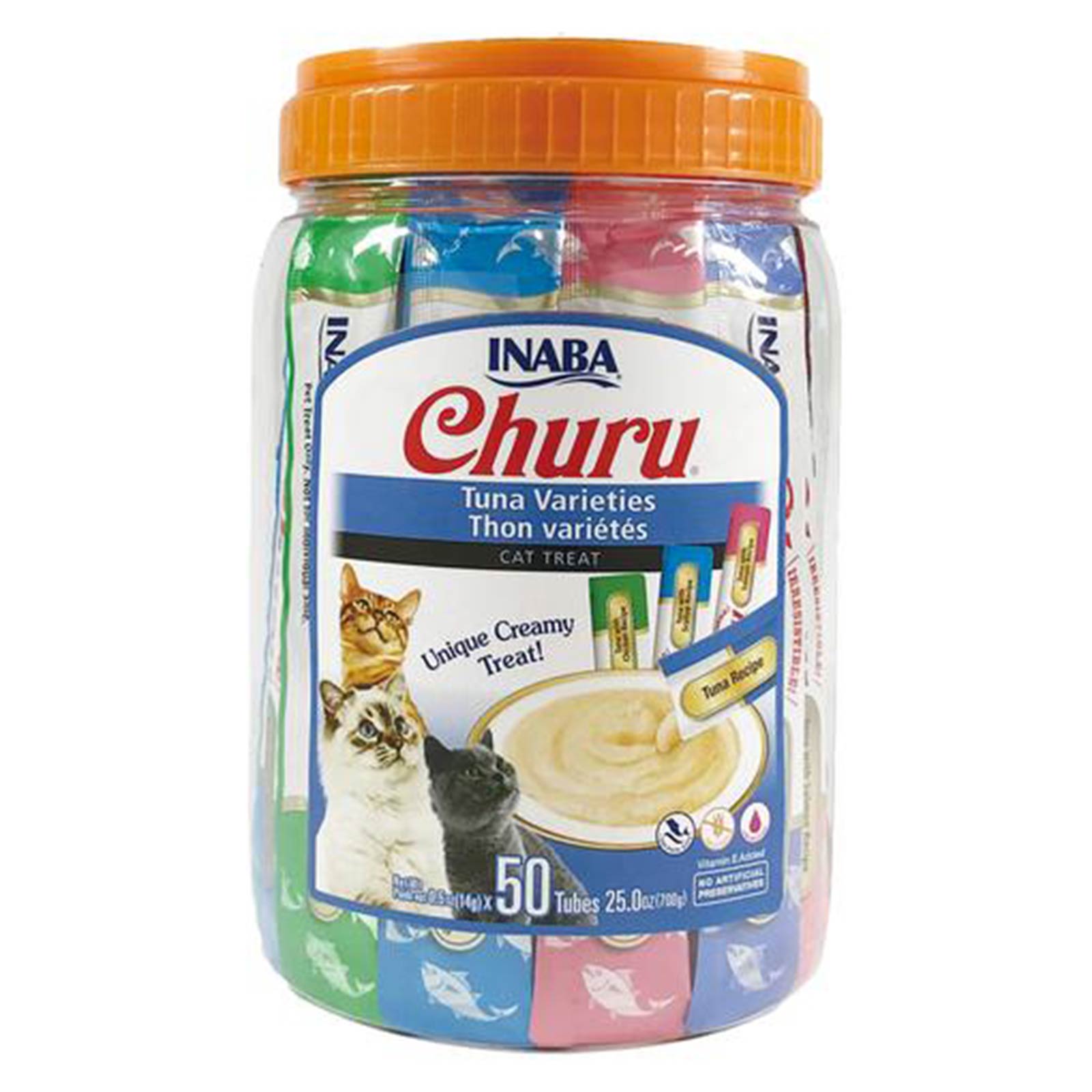 INABA CAT Churu Puree Tuna Varieties 50p