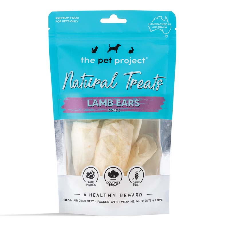 THE PET PROJECT Lamb Ears 4 pack