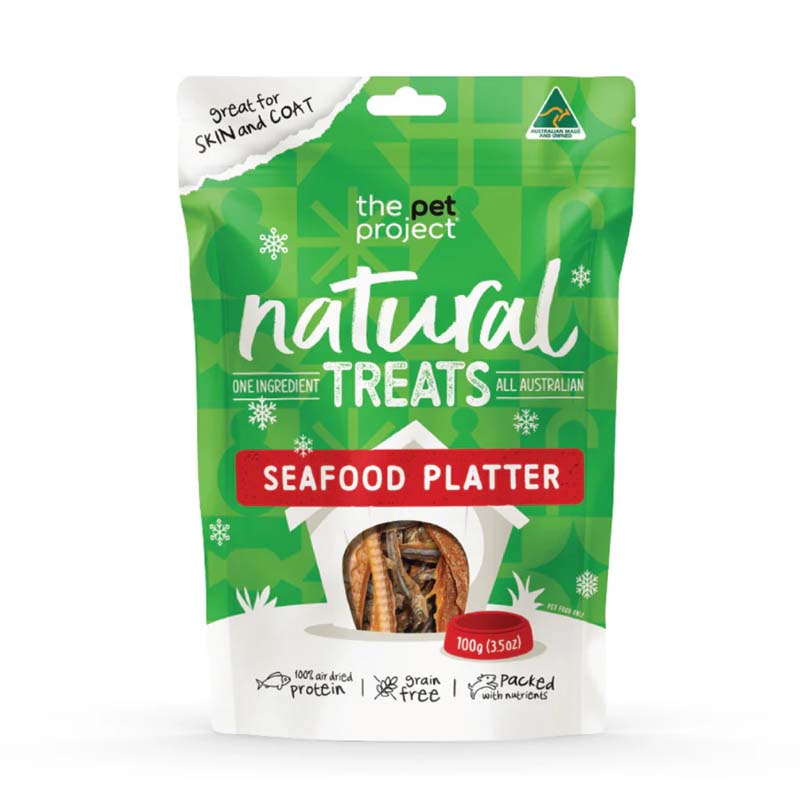 THE PET PROJECT Christmas Seafood Platter 100g