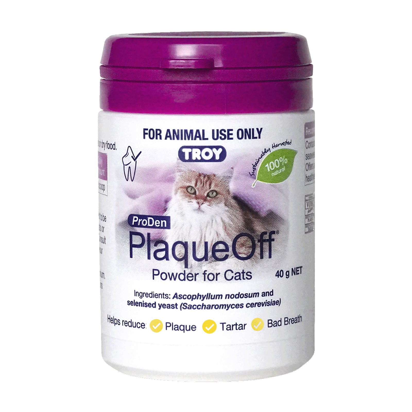 Troy Plaque-Off for Cats 40g