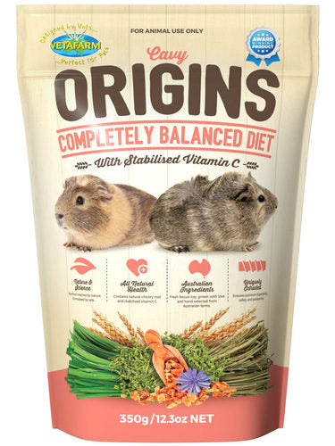 Vetafarm Cavy Origins Guinea Pig Food 350g