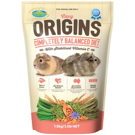 Vetafarm Cavy Origins Guinea Pig Food 1.5kg