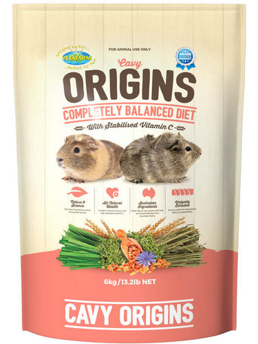 Vetafarm Cavy Origins Guinea Pig Food 6kg