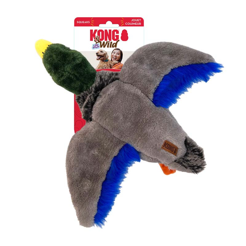 KONG Wild Low Stuff Mallard Medium