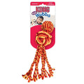 KONG Wubba Weaves with Rope Small
