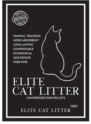 ELITE Pine Cat Litter Pellets 15kg