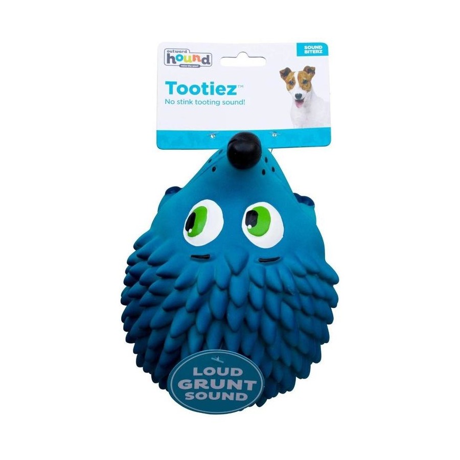 Outward Hound Tootiez Latex Rubber Grunter Hedgehog Large